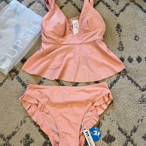 Women’s size S. CUPSHE Tankini suit. NWT